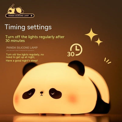 SOft Silicone Panda Light for Nursery - Child Safe Lamp UAE